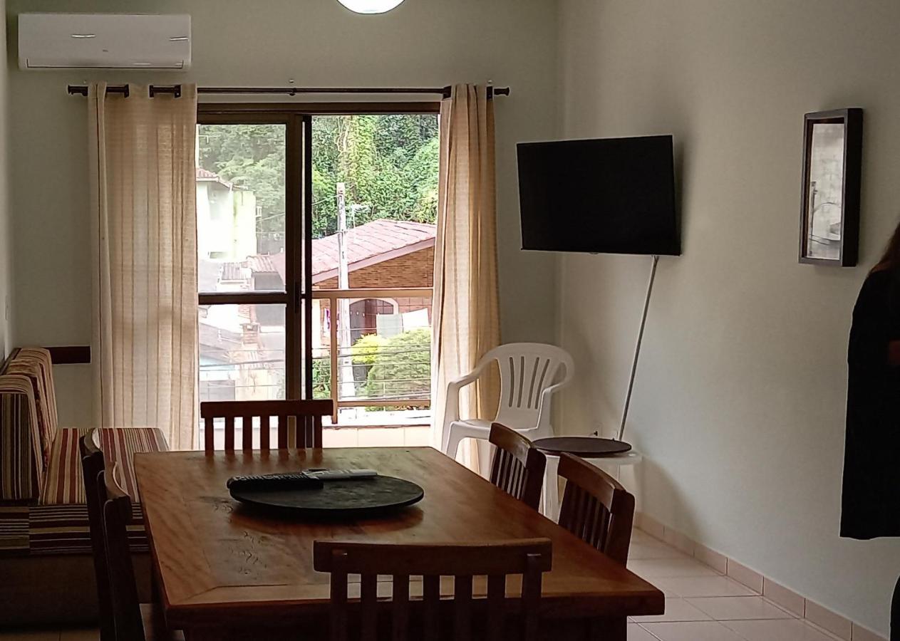 Apartamento Climatizado A 150 Metros Da Praia Ubatuba Buitenkant foto